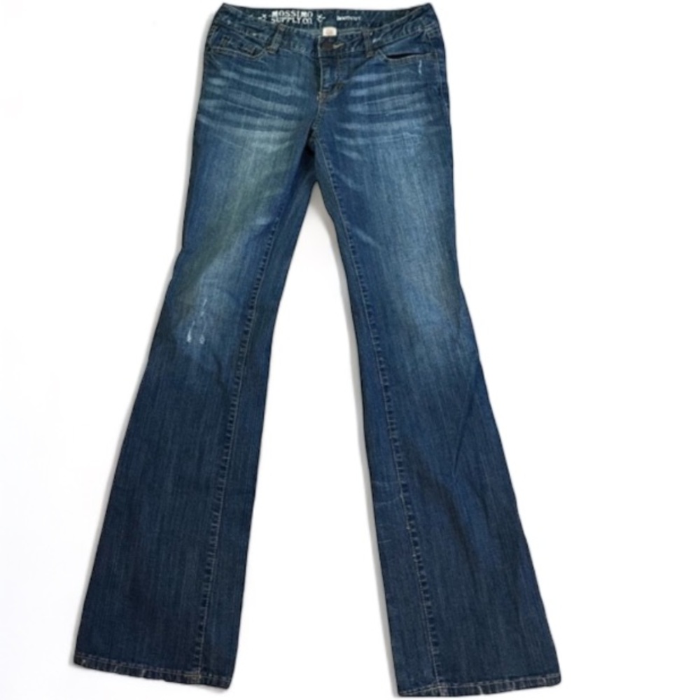 Mossimo Ladies Western Bootcut Womans Denim Jeans Size 7L EUC